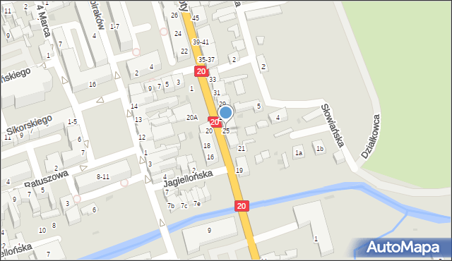 Drawsko Pomorskie, 11 Pułku Piechoty, 25, mapa Drawsko Pomorskie