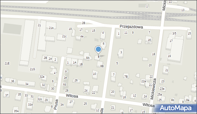 Ożarów Mazowiecki, 11 Listopada, 8, mapa Ożarów Mazowiecki