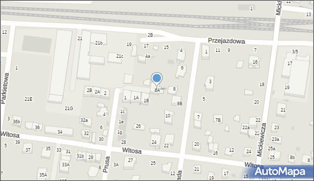 Ożarów Mazowiecki, 11 Listopada, 8A, mapa Ożarów Mazowiecki