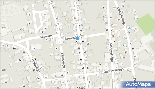 Stary Sącz, 11 Listopada, 24, mapa Stary Sącz