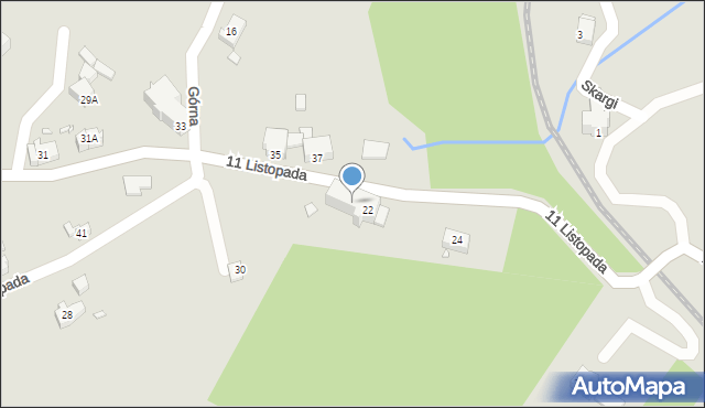 Szklarska Poręba, 11 Listopada, 30, mapa Szklarska Poręba