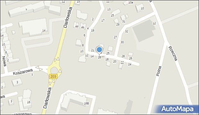 Ustka, 11 Listopada, 16, mapa Ustka