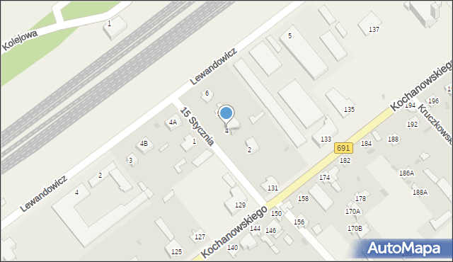 Garbatka-Letnisko, 15 Stycznia, 5A, mapa Garbatka-Letnisko