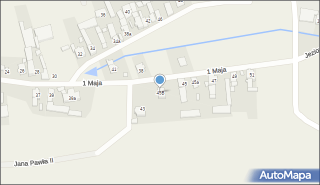 Boguszyce, 1 Maja, 45B, mapa Boguszyce