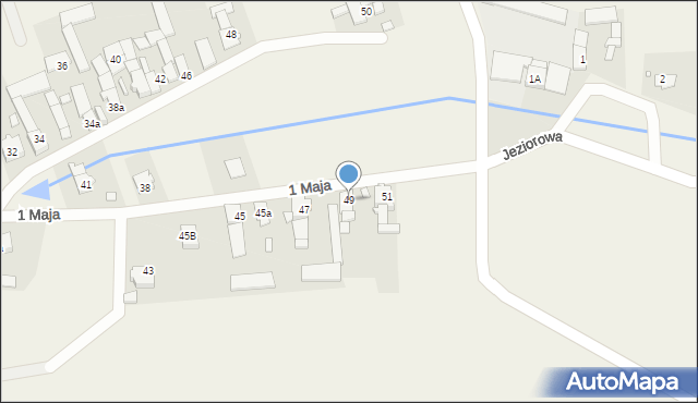 Boguszyce, 1 Maja, 49, mapa Boguszyce