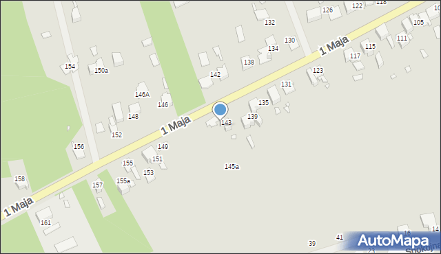 Ogrodzieniec, 1 Maja, 145, mapa Ogrodzieniec