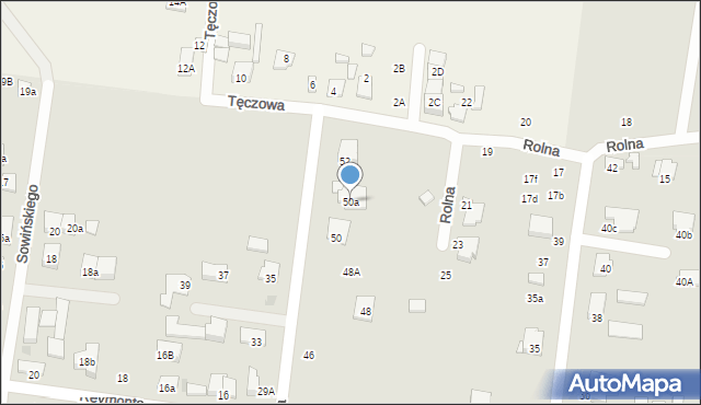 Ożarów Mazowiecki, 1 Maja, 50a, mapa Ożarów Mazowiecki