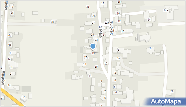 Pokrzywnica, 1 Maja, 19, mapa Pokrzywnica