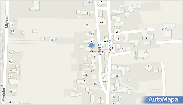 Pokrzywnica, 1 Maja, 25, mapa Pokrzywnica