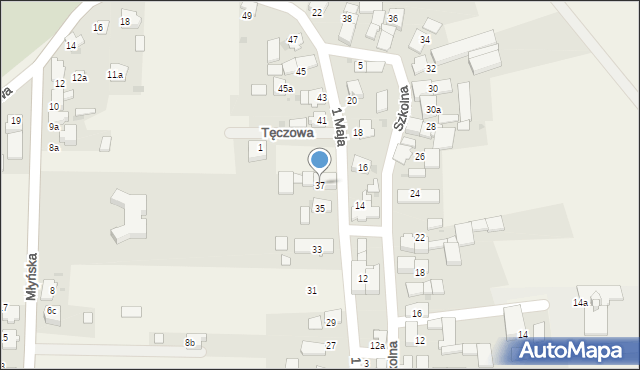 Pokrzywnica, 1 Maja, 37, mapa Pokrzywnica