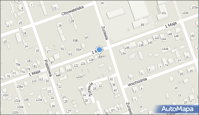 Skarżysko-Kamienna, 1 Maja, 132, mapa Skarżysko-Kamienna
