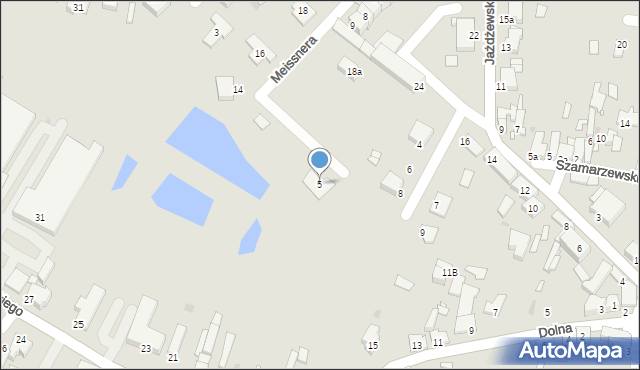 Środa Wielkopolska, 1 Kompanii Średzkiej, 5, mapa Środa Wielkopolska