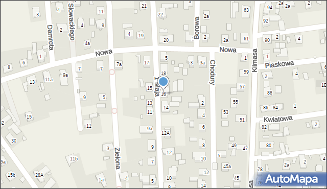 Tarnów Opolski, 1 Maja, 16, mapa Tarnów Opolski