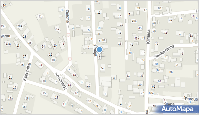 Tarnów Opolski, 1 Maja, 2, mapa Tarnów Opolski