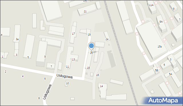 Wejherowo, 1 Brygady Pancernej Wojska Polskiego, 80E, mapa Wejherowo