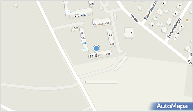 Nowe Miasteczko, 22 Lipca, 35a, mapa Nowe Miasteczko