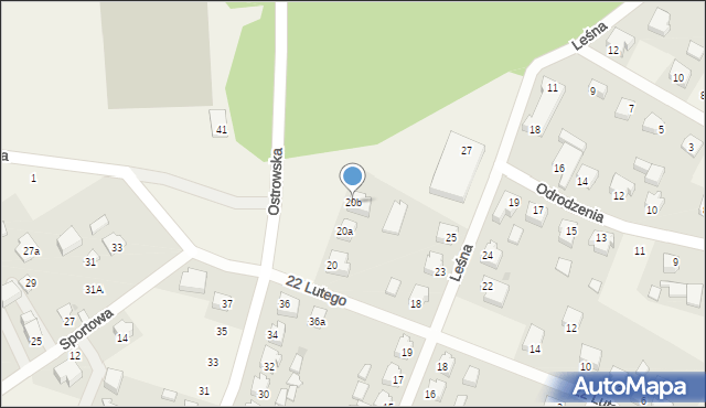 Rytel, 22 Lutego, 20b, mapa Rytel