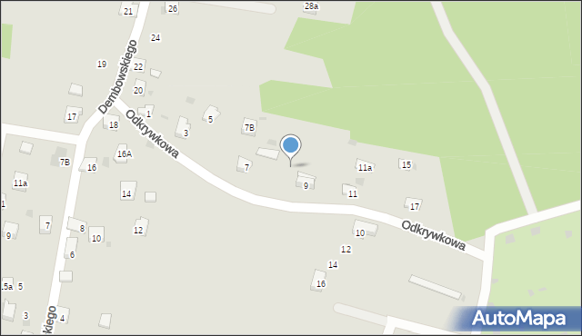 Trzebinia, 22 Stycznia 1863 r., 13, mapa Trzebinia