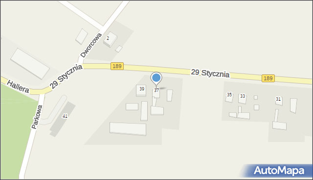 Sypniewo, 29 Stycznia, 37, mapa Sypniewo