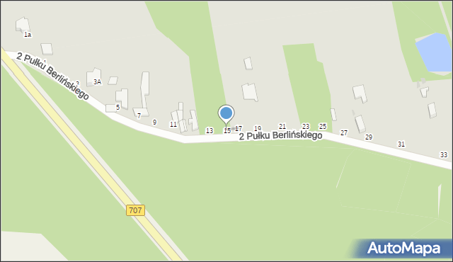 Skierniewice, 2 Pułku Berlińskiego, 15, mapa Skierniewic