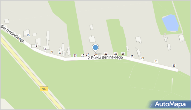 Skierniewice, 2 Pułku Berlińskiego, 19, mapa Skierniewic