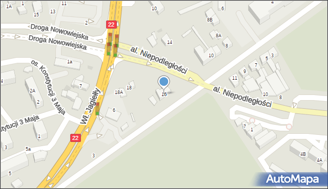 Starogard Gdański, 2 Pułku Szwoleżerów Rokitniańskich, 16, mapa Starogard Gdański