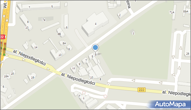 Starogard Gdański, 2 Pułku Szwoleżerów Rokitniańskich, 3, mapa Starogard Gdański