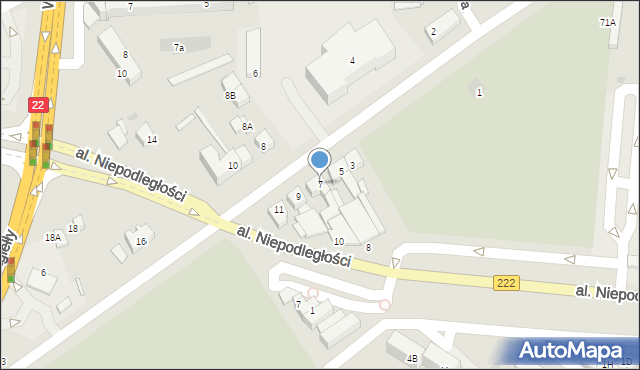 Starogard Gdański, 2 Pułku Szwoleżerów Rokitniańskich, 7, mapa Starogard Gdański