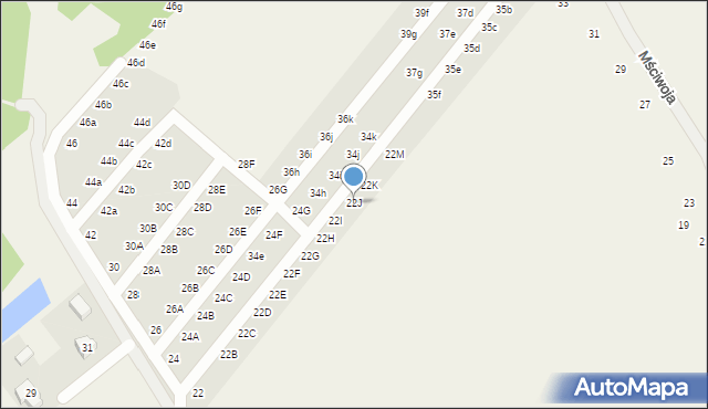 Kłodawa, 3 Maja, 22J, mapa Kłodawa