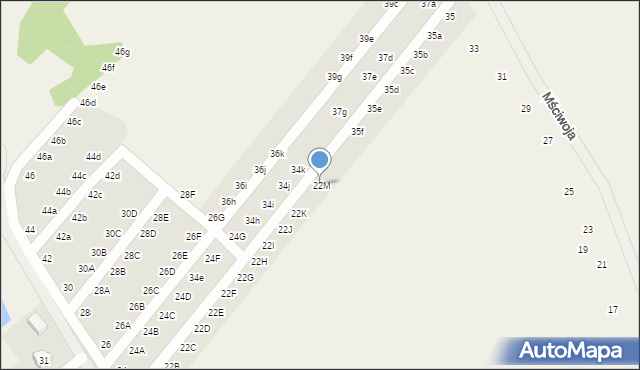 Kłodawa, 3 Maja, 22M, mapa Kłodawa