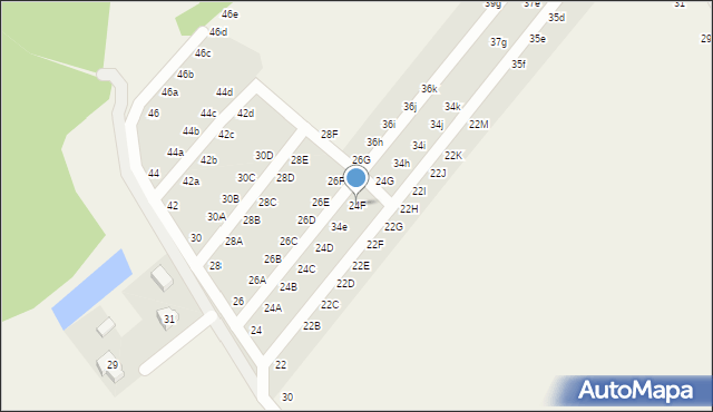 Kłodawa, 3 Maja, 24F, mapa Kłodawa