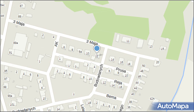 Kolbuszowa, 3 Maja, 12, mapa Kolbuszowa