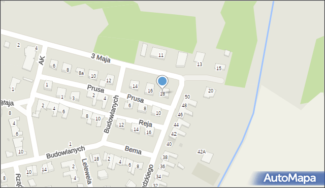 Kolbuszowa, 3 Maja, 18, mapa Kolbuszowa