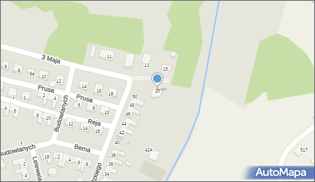 Kolbuszowa, 3 Maja, 20, mapa Kolbuszowa