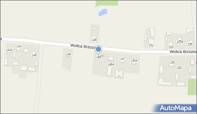 Komarów-Osada, 3 Maja, 144, mapa Komarów-Osada