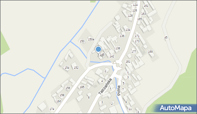 Niedzica, 3 Maja, 148, mapa Niedzica