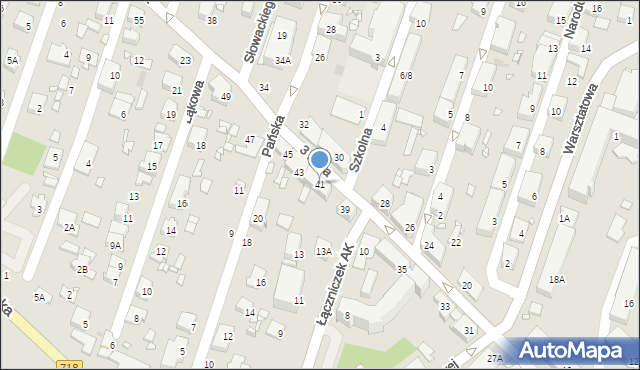 Pruszków, 3 Maja, 41, mapa Pruszków