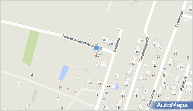 Pruszków, 3 Maja, 96D, mapa Pruszków