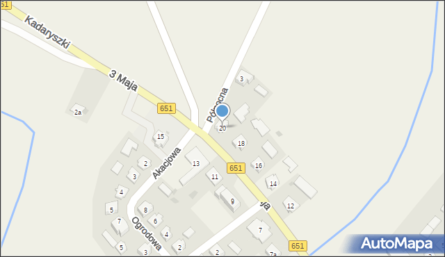 Rutka-Tartak, 3 Maja, 20, mapa Rutka-Tartak