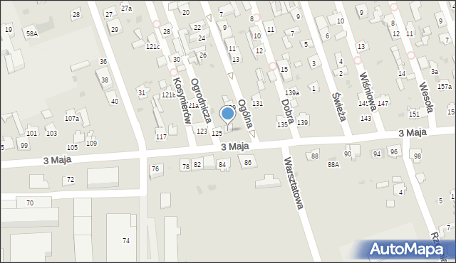 Skarżysko-Kamienna, 3 Maja, 127, mapa Skarżysko-Kamienna