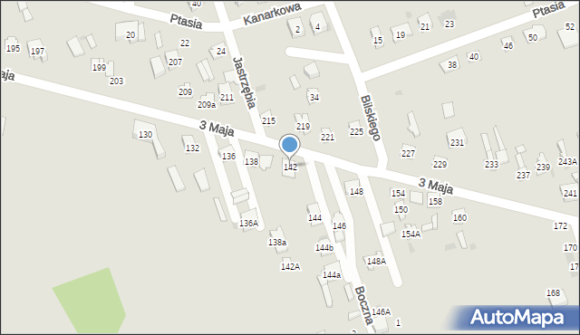 Skarżysko-Kamienna, 3 Maja, 142, mapa Skarżysko-Kamienna