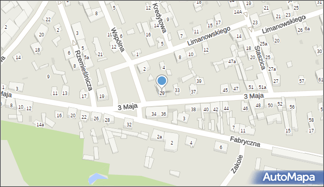 Skarżysko-Kamienna, 3 Maja, 29, mapa Skarżysko-Kamienna