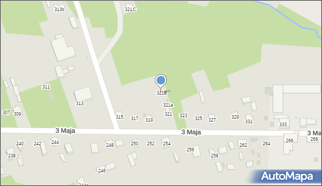 Skarżysko-Kamienna, 3 Maja, 321B, mapa Skarżysko-Kamienna