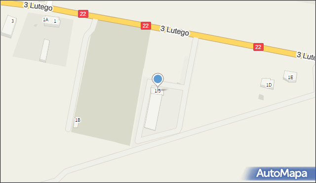 Słońsk, 3 Lutego, 1/5, mapa Słońsk