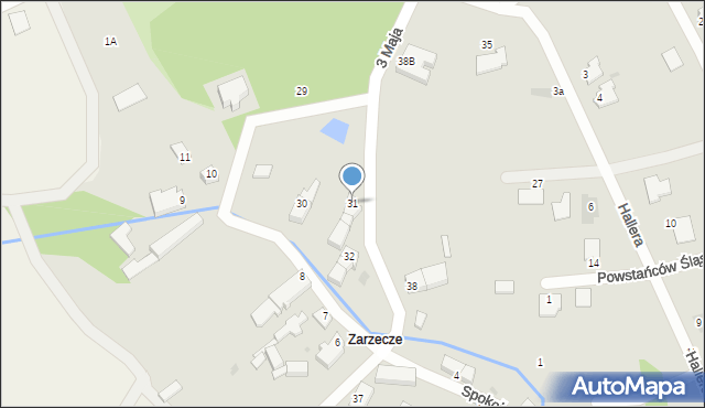 Szprotawa, 3 Maja, 31, mapa Szprotawa