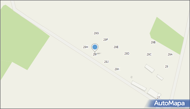 Wierzchowo, 3 Marca, 29I, mapa Wierzchowo