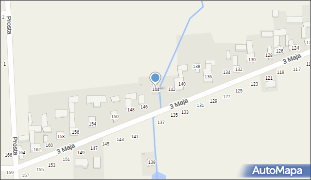 Wojsławice, 3 Maja, 144, mapa Wojsławice