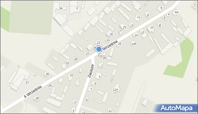 Troszyn, 4 Września, 18A, mapa Troszyn