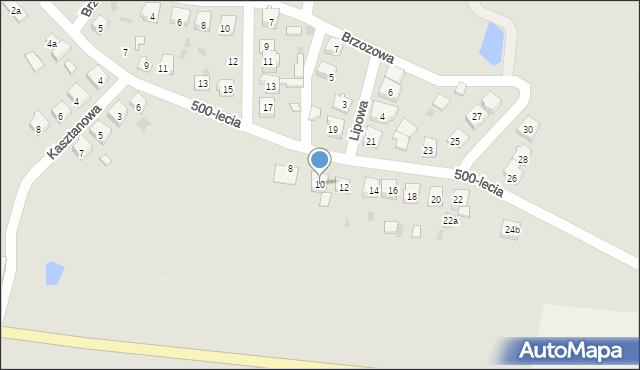 Sompolno, 500-lecia, 10, mapa Sompolno