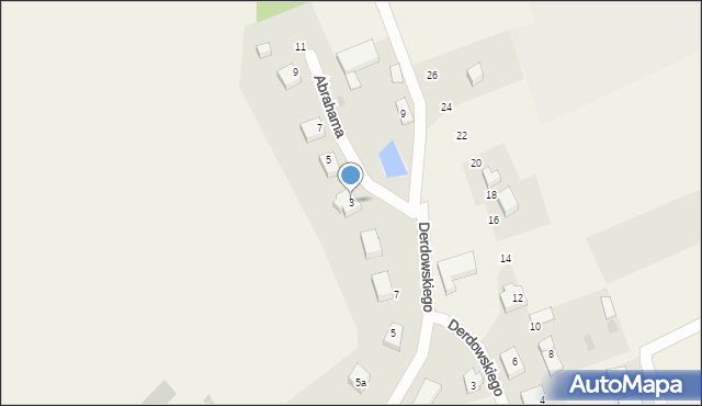 Góra, Abrahama Antoniego, 3, mapa Góra